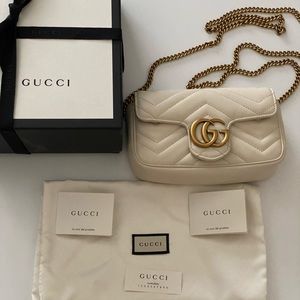 GG Marmont Matelasse Leather Super Mini bag